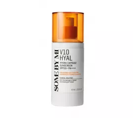 Капсульный солнцезащитный крем с витаминным комплексом SPF50+ PA++++ Some By Mi V10 Hyal Capsule Sunscreen SPF50+ PA++++