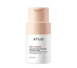 Энзимная пудра-трансформер с рисом для сияния кожи Anua Rice Enzyme Brightening Cleansing Powder