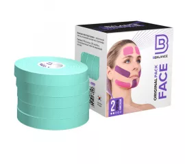 Набор кинеозитейпов для лица BBalance Face Pack 1 см*5 м (мята)