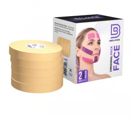 Набор кинезиотейпов для лица&nbsp; BBalance Face Pack 1 см*5 м (бежевый)