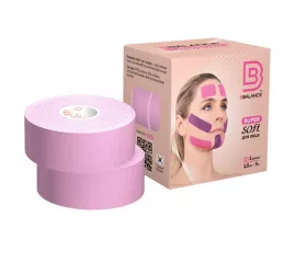 Супермягкие кинезиотейпы  BBalance Super Soft 2,5см*5м (сакура)