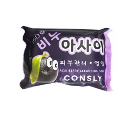 Питательное мыло с экстрактом ягод асаи Consly Nourishing Acai Soap