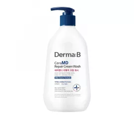 Кремовый гель для душа с керамидами Derma:B CeraMD Repair Cream Wash