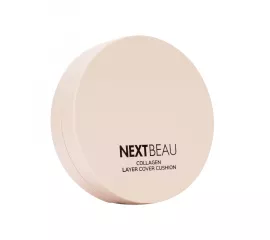 Тональный крем-кушон с коллагеном NEXTBEAU Collagen Layer Cover Cushion 23 Beige SPF50+ PA++++