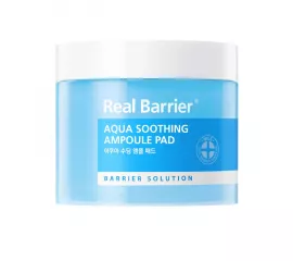 Успокаивающие тонер-пэды для чувствительной кожи Real Barrier Aqua Soothing Ampoule Pad