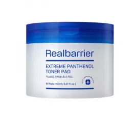 Ламеллярные восстанавливающие тонер-пэды с пантенолом Real Barrier Extreme Pathenol Toner Pad