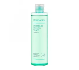 Обновляющий тонер с BHA, LHA и PHA кислотами Real Barrier Porebium Toner