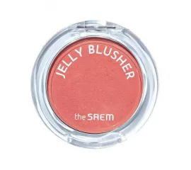 Кремовые румяна &nbsp; The Saem Jelly Blusher CR01 Peach Crush