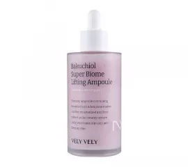 Лифтинг-сыворотка с пептидами и бакучиолом Vely Vely Bakuchiol Super Biome Lifting Ampoule