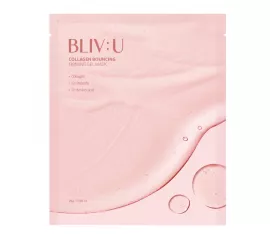 Гидрогелевая маска с коллагеном и пептидами BLIV:U Collagen Bouncing Firming Gel Mask