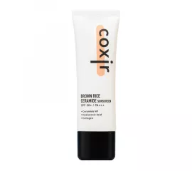 Солнцезащитный крем с керамидами SPF 50+/PA+++ COXIR Brown Rice Ceramide Sunscreen SPF 50+ / PA+++