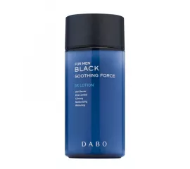 Смягчающий лосьон после бритья для мужчин DABO For Man Black Soothing Force 5X Lotion