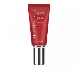 ВВ-крем «Матирующая вуаль» SPF50+/PA++++ Натуральный бежевый L.Sanic Mattifying Veil Resveratrol & Niacinamide BB cream SPF 50+ PА++++