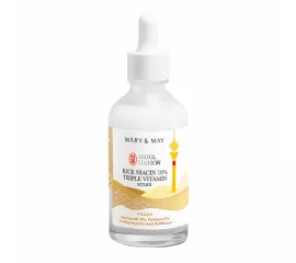 Крем-сыворотка для борьбы с тусклостью и пигментацией&nbsp; Mary&May Rice Niacin 10% Triple Vitamin Serum