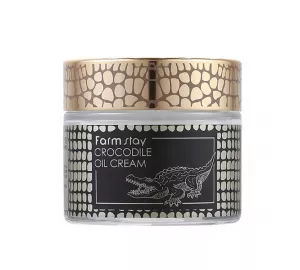 Питательный крем с жиром крокодила FarmStay Crocodile Oil Cream