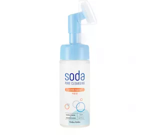 Воздушная пенка для умывания с щеточкой Holika Holika Soda Tok Tok Clean Pore Bubble Foam