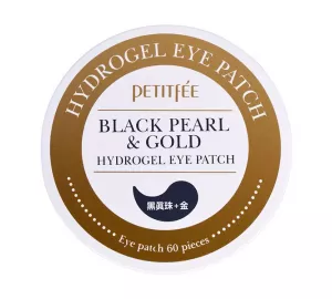 Патчи с черным жемчугом и золотом Petitfee Black Pearl & Gold Hydrogel Eye Patch