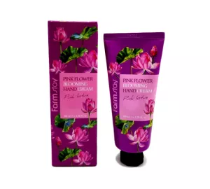 Крем для рук, 100 мл Farmstay Pink Flower Blooming Hand Cream Pink Lotus