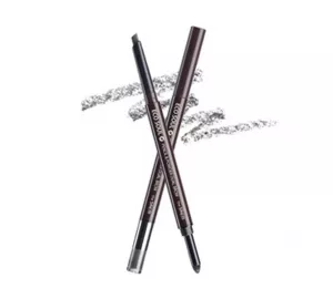 Карандаш-пудра для бровей The Saem Eco Soul Pencil & Powder Dual Brow №03 Deep Gray