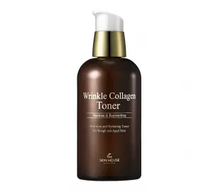 Укрепляющий тонер с коллагеном  The Skin House Wrinkle Collagen Toner