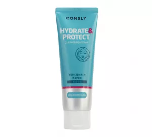 Очищающая пенка для сухой кожи с гиалуроновой кислотой CONSLY Hyaluronic Acid Cleansing Foam Hydrate&Protect