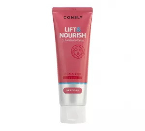 Пептидная пенка для умывания с укрепляющим эффектом CONSLY Peptides Cleansing Foam "Lift&Nourish"