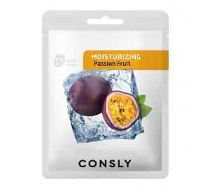 Тканевая маска с экстрактом маракуйи Consly Passion Fruit Moisturizing Mask Pack