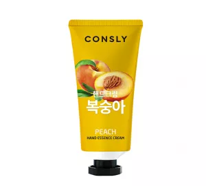 Крем-эссенция для рук с экстрактом персика  Consly Peach Hand Essence Cream