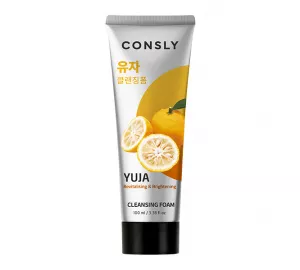 Пенка для сияния кожи Consly Yuja Revitalizing Creamy Cleansing Foam
