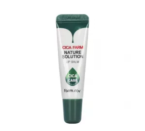 Восстанавливающий бальзам для губ с центеллой азиатской  FarmStay Cica Farm Nature Solution Lip Balm