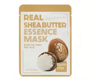 Тканевая маска с маслом ши  FarmStay Real Shea Butter Essence Mask