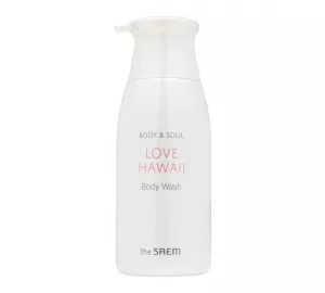 Гель для душа с экстрактом гибискуса The Saem Love Hawaii Body & Soul Body Wash
