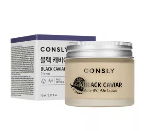 Омолаживающий крем с экстрактом чёрной икры  Consly Black Caviar Anti-Wrinkle Cream