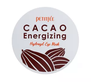 Патчи для глаз с экстрактом какао бобов Petitfee Cacao Energizing Hydrogel Eye Mask
