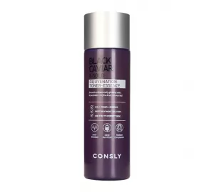 Укрепляющая тонер-эссенция с икрой и золотом Consly Black Caviar & Gold Rejuvenation Toner-Essence