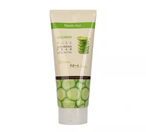 Очищающая пенка с экстрактом огурца FarmStay Cucumber Pure Cleansing Foam