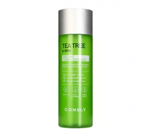 Тонер-эссенция с чайным деревом и BHA для проблемной кожи Consly Tea Tree & BHA Peeling Toner-Essence