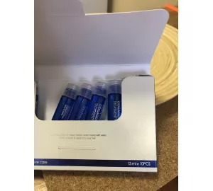 Фото отзыв о FarmStay Collagen Water Full Moist Treatment Hair Filler 13ml*10pcs