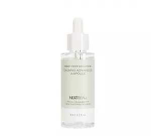 Успокаивающая ампульная сыворотка с маслом конопли NEXTBEAU Hemp Seed Solution Calming Advanced Ampoule