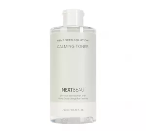 Успокаивающий тонер с маслом конопли NEXTBEAU Hemp Seed Solution Calming Toner