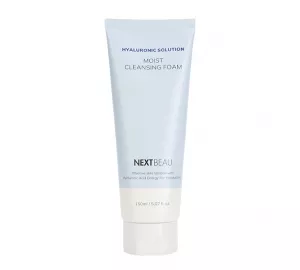 Пенка для умывания с гиалуроновой кислотой  NEXTBEAU Hyaluronic Solution Moist Cleansing Foam