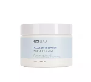 Увлажняющий крем для лица с гиалуроновой кислотой NEXTBEAU Hyaluronic Solution Moist Cream