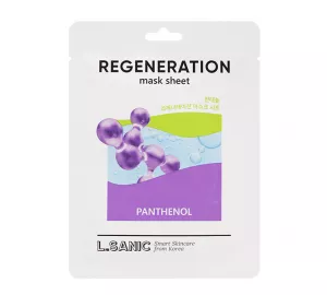 Тканевая маска с пантенолом  L.Sanic Panthenol Regeneration Mask Sheet