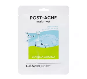 Тканевая маска с центеллой азиатской L.Sanic Centella Asiatica Post-Acne Mask Sheet