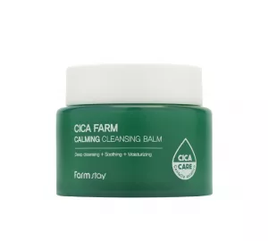 Гидрофильный бальзам с центеллой азиатской&nbsp; FarmStay Cica Farm Calming Cleansing Balm