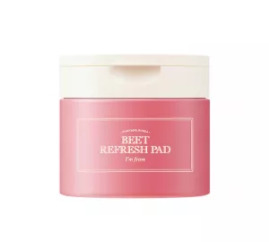Восстанавливающие пэды для обезвоженной кожи с 20% экстрактом свеклы I'm from Beet Refresh Pad
