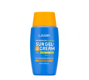 Солнцезащитный матирующий гель-крем с экстрактом алоэ SPF 50/PA++++&nbsp; L.Sanic Sun Expert Aloe Waterproof Cooling Sun Gel-Cream SPF 50/PA++++