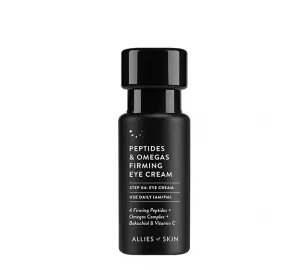 Омолаживающий крем для кожи вокруг глаз с бакучиолом и пептидами ALLIES OF SKIN Peptides & Omegas Firming Eye Cream