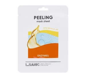 Тканевая маска с энзимами  L.Sanic Enzymes Peeling Mask Sheet