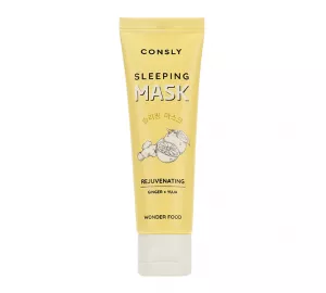 Ночная маска против морщин с экстрактами имбиря и юзу Consly Wonder Food Ginger and Yuja Rejuvenating Sleeping Mask